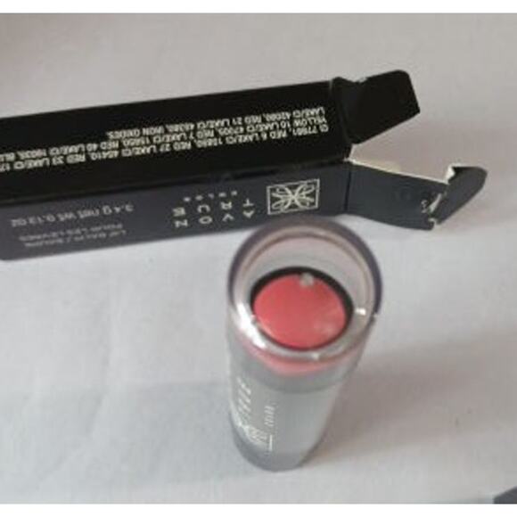 Set of 3 - AVON TRUE COLOR - PEACH POUT - NIB LIP BALM Made in the USA - Picture 4 of 9